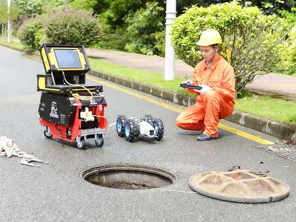 麟游管道机器人检测